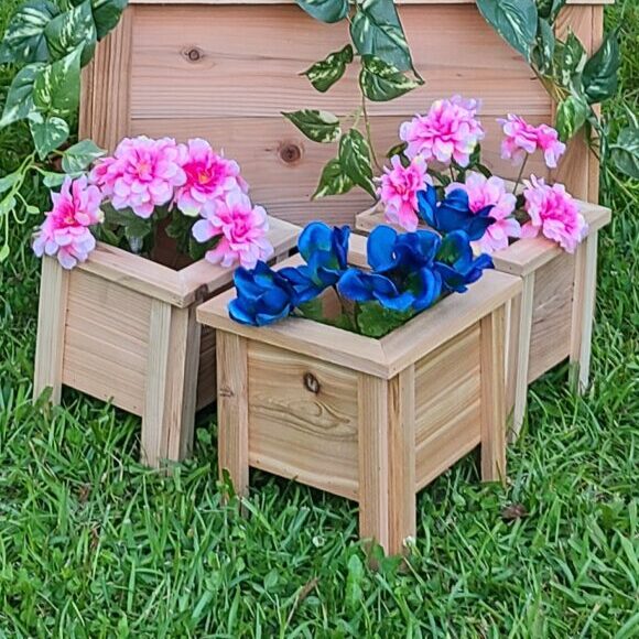Mini Cube Planters - Eggdrasil Farms