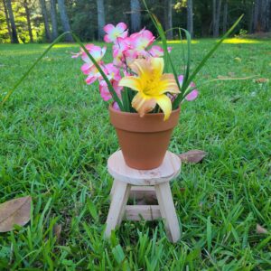 Mini Plant Stand Stool