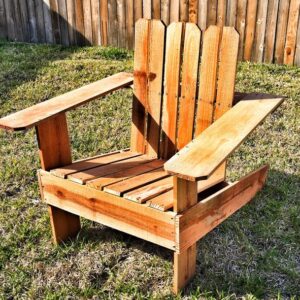 Rustic Adirondack Chair
