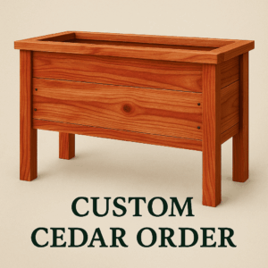 Custom Cedar Order